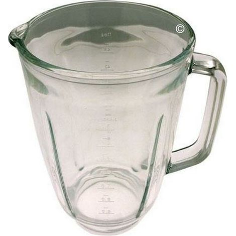 Bol blender / mixeur en verre nu 1,5L (sans couvercle) (51245-6956) (KW681957) Robot ménager 512453008385923331