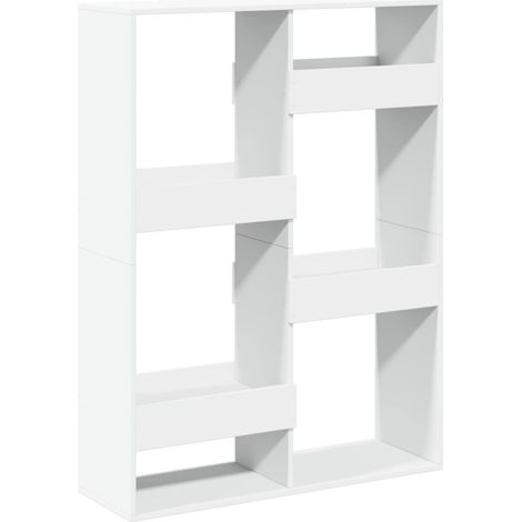 Maison Exclusive - Bücherregal Weiß 100x33x135 cm Holzwerkstoff