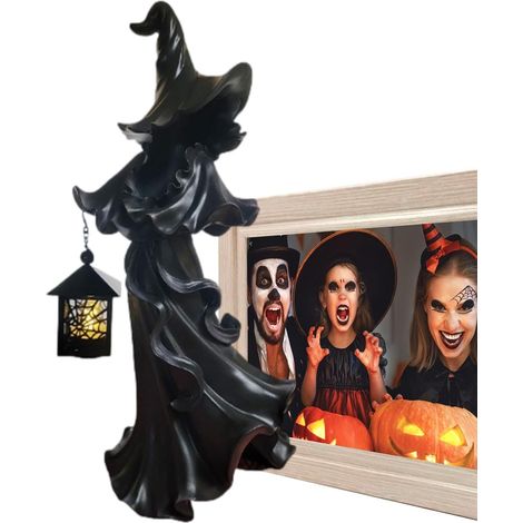 Hexenskulptur ohne Gesicht für Halloween Statue aus