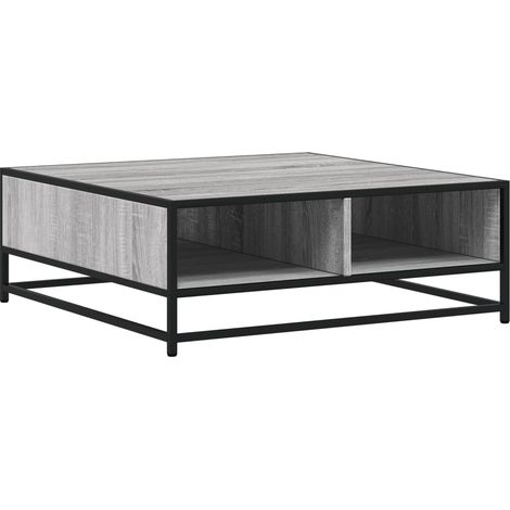 Maison Exclusive - Couchtisch Grau Sonoma 80x80x30 cm Holzwerksto