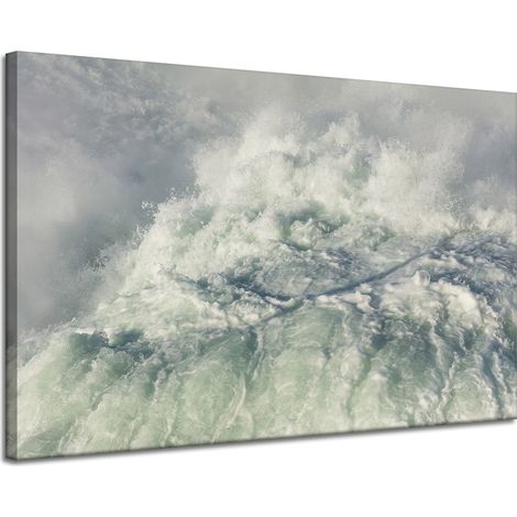 Leinwanddruck „Natur: Tosender Wasserfall“, 120 x 80 cm