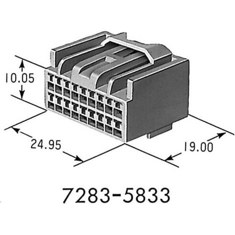 Connettore serie 1.0 porta femmina 18 vie