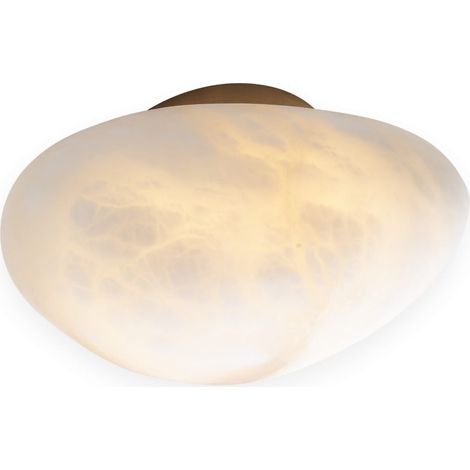 Applique Nuvia alabastro crema/ottone LED 7W 3000K Maxlight (1/3)