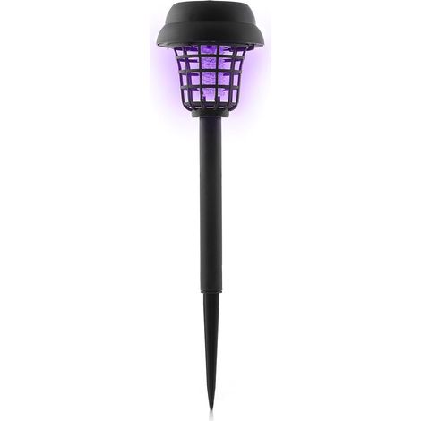 Lampe de Jardin Solaire Anti-moustiques Garlam InnovaGoods, Noir (1/5)