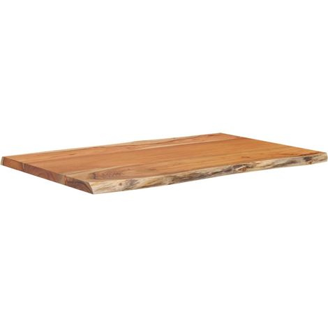 Dessus de table,Plateau de table,Dessus de bureau 60x40x2,5 cm rectangulaire bois massif d'acacia CFW36680 (1/5)