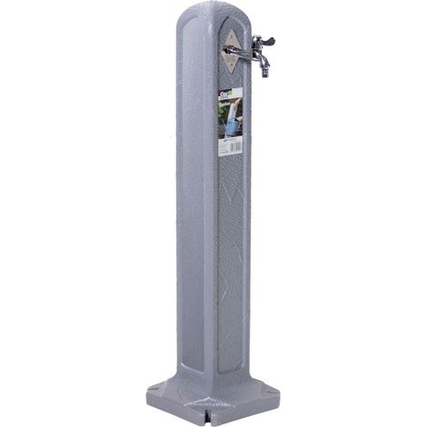 Prosperplast Fuente de jardín Tanker gris diseño piedra (1/5)