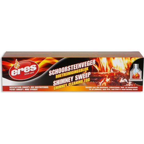 barra de limpieza chimenea eres chimney cleaning log 1,2 kg