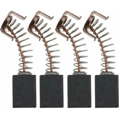 Zubehör für Winkelschleifer, 2 Paar Motorkohlebürsten 12 x 8 x 5 mm, kompatibel mit Black & Decker G720-Crezuo WS125-Crezuo Winkelschleifern