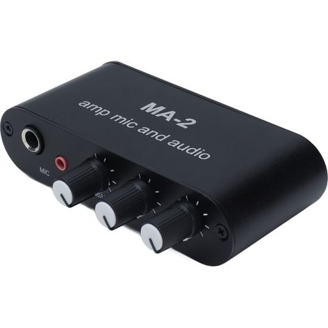 Préamplificateur Audio Mini MA-2S pour Platine Vinyle, Préampli Phono Électronique Maison, Alimentation DC12-24V (1/5)