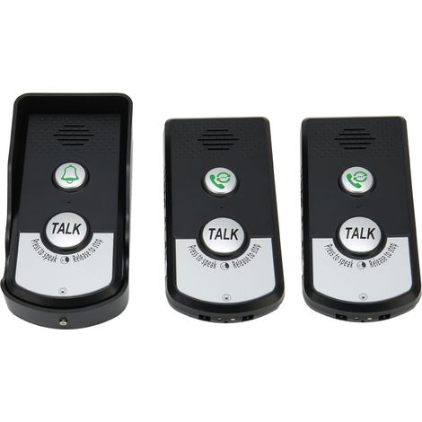 Interphone sans fil avec sonnette intelligente, forte pénétration, convivialité, idéal pour la maison, l'hôtel, l'usine et l'hôpital. (1/5)