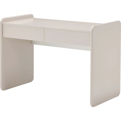 Scrivania con 2 cassetti Beige - RYNOVEL (1/5)
