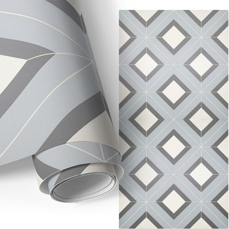 Klebefolie für Möbel - Möbelfolie - Selbstklebende - für Fensterbrett - Küchenschränke - Küchenfronten - Geometrisches Muster 50x100 cm