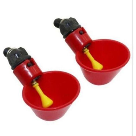 Abreuvoirs Automatiques Kit pour Volaille,10 Pièces DIY Abreuvoir Poules, mangeoire Poules, Accessoires de Cage D'outil de l'eau Au (1/5)