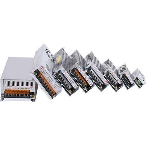 Convertisseur AC 110V-220V à DC 5V 2A 10W pilote Commutateur interrupteur alimentation à découpage Transformateur Adaptateur Réglementé pour bande lumineuse LED (1/5)