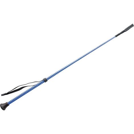 Set de 10 fouets bicolores en nylon avec main courante longueur 65 cm (1/2)