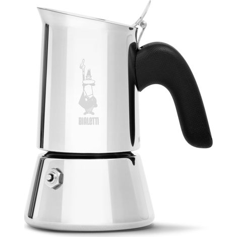 Bialetti New Venus caffettiera moka induzione argento 4 tazze (1/4)