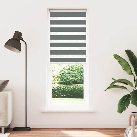 Maison Exclusive - Tenda a Rullo Zebra Larghezza Tessuto 70,9 cm Poliestere