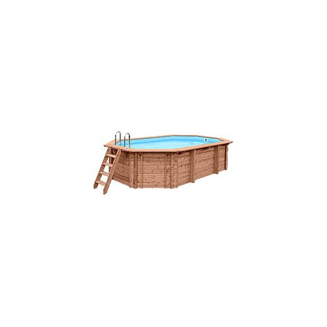 Piscina in legno fuori terra JARDIN 490