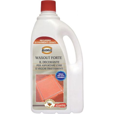 WAXOUT FORTE MADRAS DECERANTE X ASPORTARE VECCHIE CERE E TRATTAMENTI LT.1