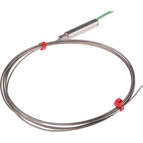 Thermocouple type K Ø 1mm, L 1.5m, +1100°C max à Câble ( Prix pour 1 ) (1/2)