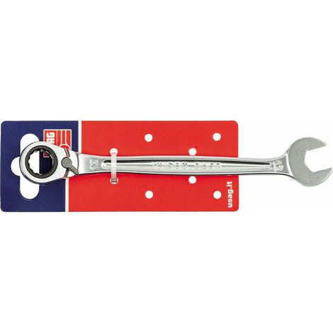 CHIAVE COMBINATA A CRICCHETTO CON ANELLO DI TENUTA D 285 KA 13 MM
