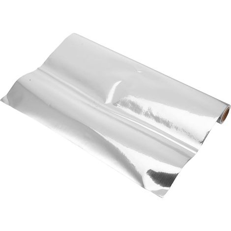 Film Adhésif Décoratif Autocollant 40 CM X 5 M Imitation Métal Brossé Résistant à L’Huile Rayures pour Crédence et Appareils Électroménagers la Cuisine (1/5)