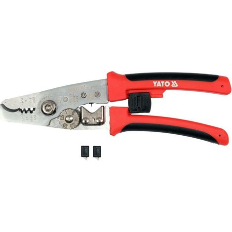 Yato YT-19682, Pelacables de alta precisión, ideal para cortar y pelar cables de forma eficiente y segura. (1/2)