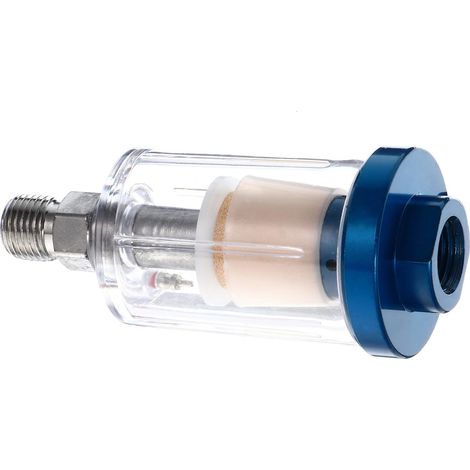 Séparateur Huile-eau Ligne, Pistolet Peinture Filtre Régulateur de Pression Piège à Humidité Cuivre et Réutilisable, Compresseur Air (1/5)