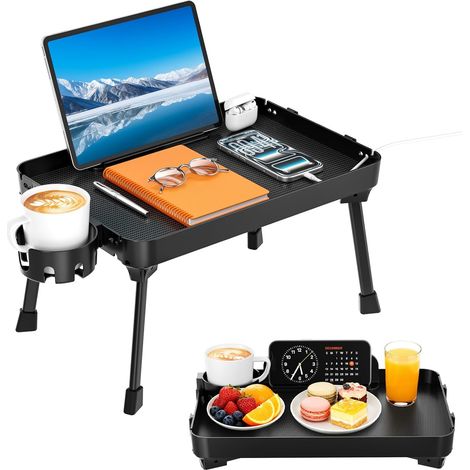 Table de Lit avec Pieds Pliants (1/5)