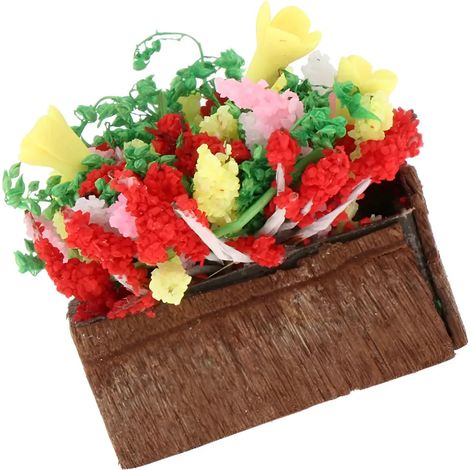 Pot décoratif en bois véritable pour bonsaï, idéal pour les bleus (1/5)