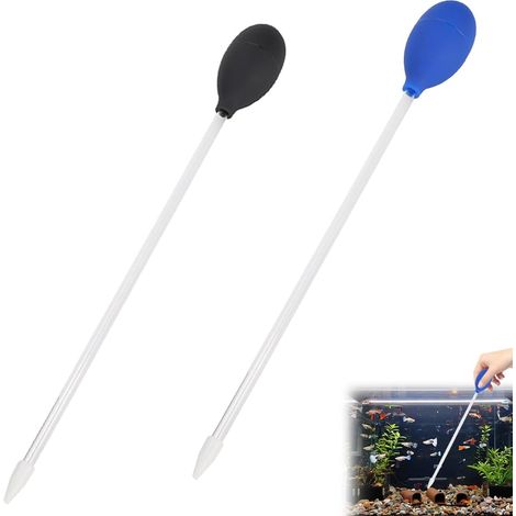 2 Pièces Pipette Longue Aquarium,40cm Pipette D'aquarium (1/5)