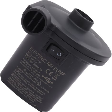 Pompe à air électrique 50 W haute efficacité et silencieuse pour matelas de kayak gonflable