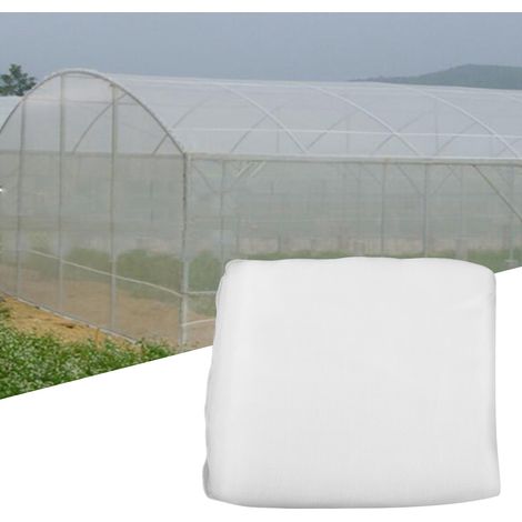 Filet Anti-Insectes pour Fruits et Légumes, Maille 60, Renforcé - Protection de Plantes pour Potager et Serre, 2x10m