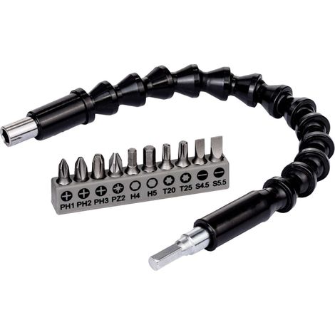 Bosch Set di punte in acciaio e prolunghe flessibili 300 mm (1/3)