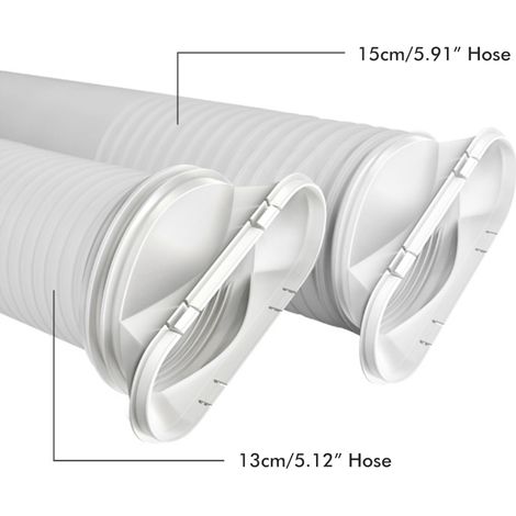 Kit de fenêtre ajustable pour climatiseur portable, ventilation pour fenêtres coulissantes, installation facile. (1/5)