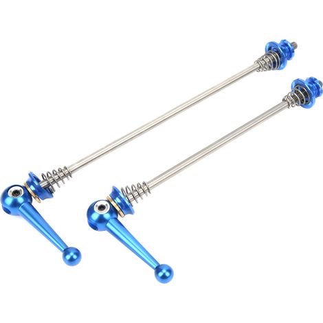 Schnellspanner für Vorder- und Hinterradnaben von Mountainbikes, blaues Schnellspannset (1/5)