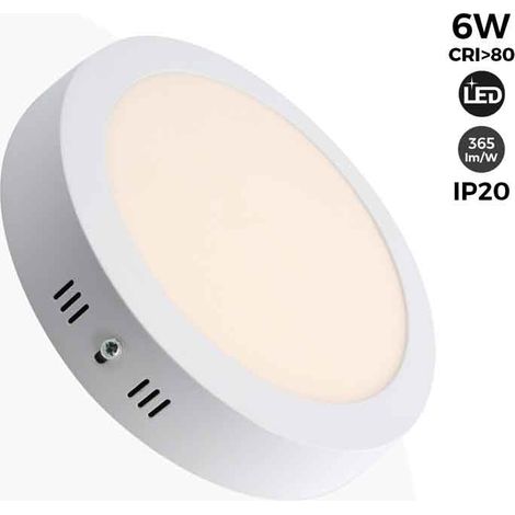 Runde LED-Deckenleuchte - 6W - Ø11,5cm - 365lm