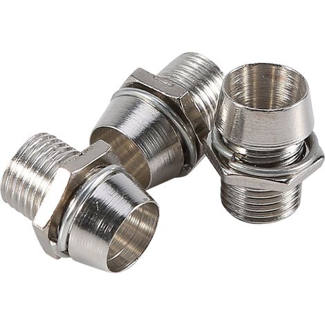 50 supports LED argentés de 5 mm pour panneaux d'affichage, filetage de 8 mm (1/5)