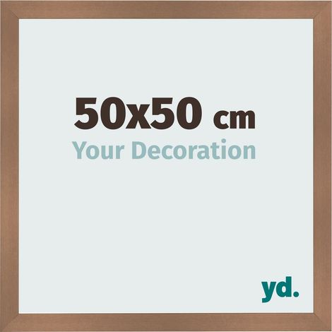 yd. - Cadre photo 50x50 - Cuivre Decor - MDF - Bologna (1/5)