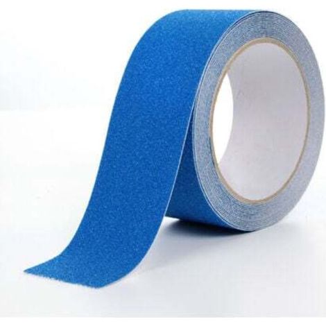 m x 5 cm blaues PVC-Antirutschband für Treppen, Stufen, Böden, Sicherheitsdekoration