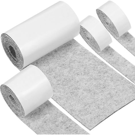 Bandes de feutre autocollantes, 4 rouleaux pour meubles (1/5)