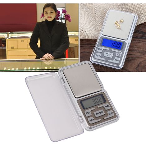 Elektronische Präzisionswaage, Teewaage bis 0,01 g, Mini-Goldwaage, Taschenwaage, Grammwaage, Juwelierwaage (1/5)