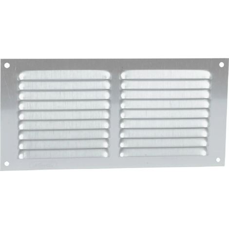 Alluminio anodizzato grigio con zanzariera: orizzontale rettangolare 10x20