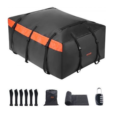 Sac de Toit de Voiture 566 L Coffre de Toit Étanche en PVC 840D (1/5)