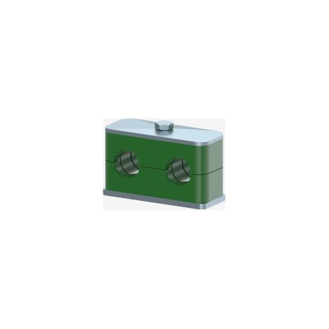 ABRAZADERA DOBLE DN 3/8" GR. 2 - DICSA