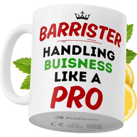 Taza de café/té divertida y humorística para abogados, con diseño gráfico y texto gracioso. Taza ideal para cumpleaños, santos, días festivos y ocasiones especiales. Perfecta para el hogar, la oficina (1/5)