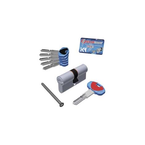CILINDRO EUROPEO EVOK1 0K11 SERIE 3100  mm.30x40 (3101CCS30401X5)    SECUREMME