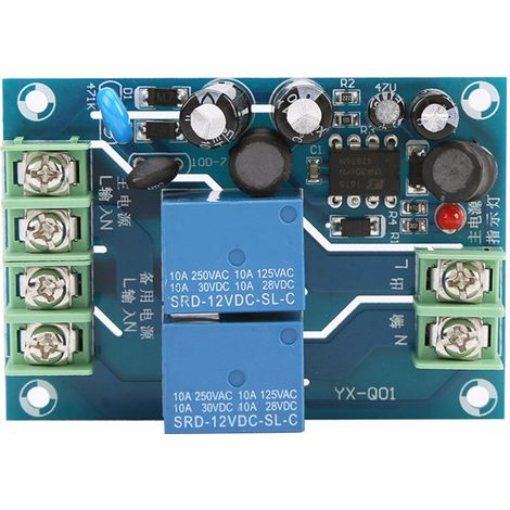 Module de commande à commutation automatique pour alimentation double 85-240 V CA / 110 V / 220 V / 230 V, 10 A (1/5)