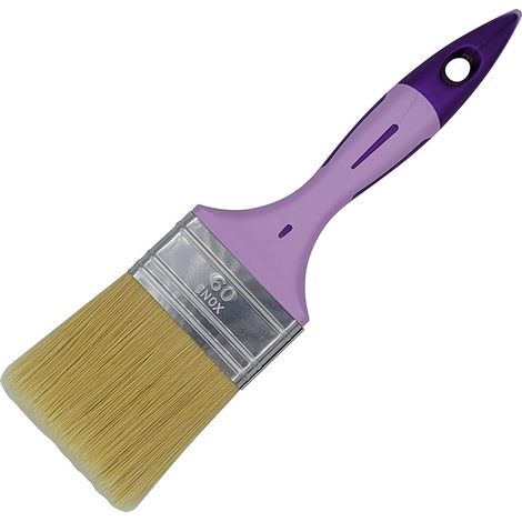 SAVY - Pinceau plat toute peinture largeur 60mm fibres synthétiques (1/3)