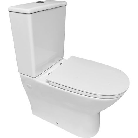 NOVOBATH LISBOA Inodoro Rimless Completo Blanco - ref: PACKWC-LISBOA (1/5)